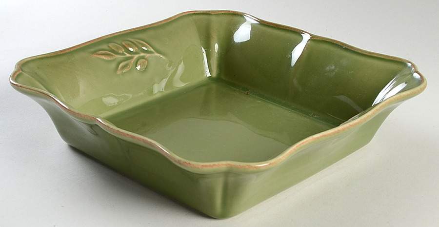 Village Green 10" Square Baker by Crate & Barrel-1