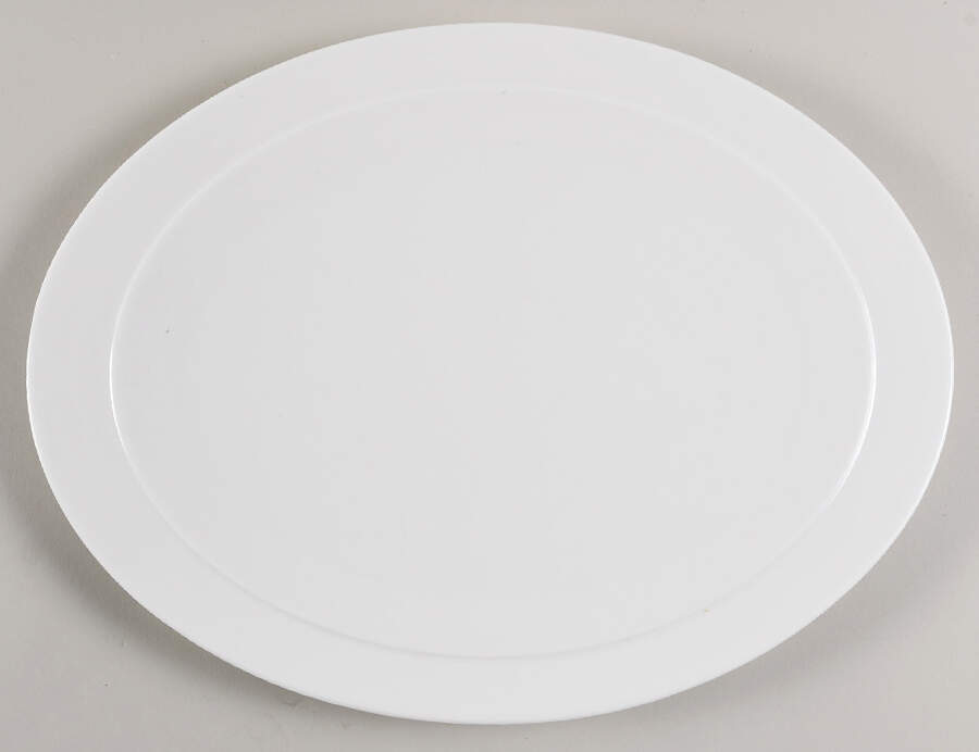Halo 14" Oval Serving Platter by Crate & Barrel-1