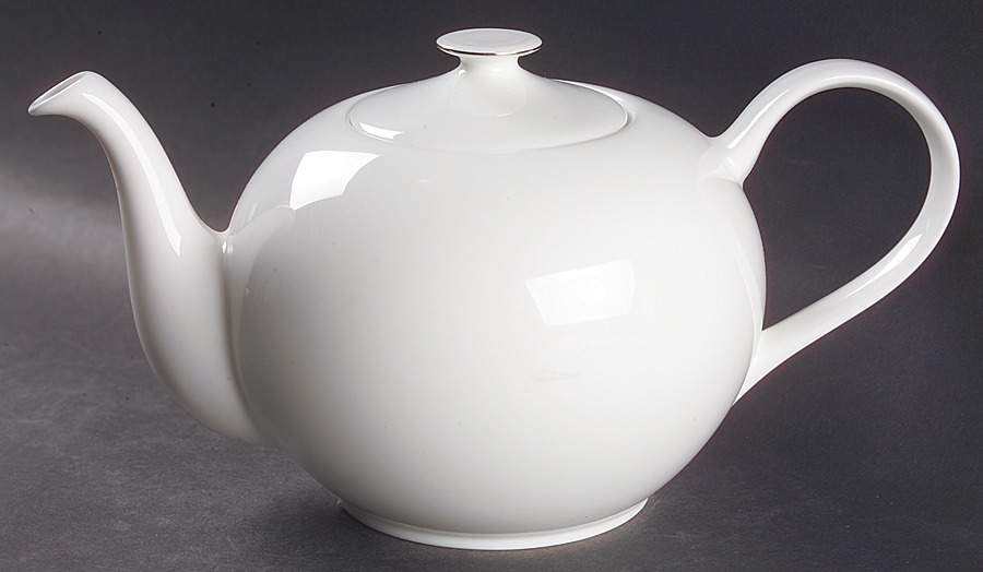 Platinum Line Teapot & Lid by Crate & Barrel-1