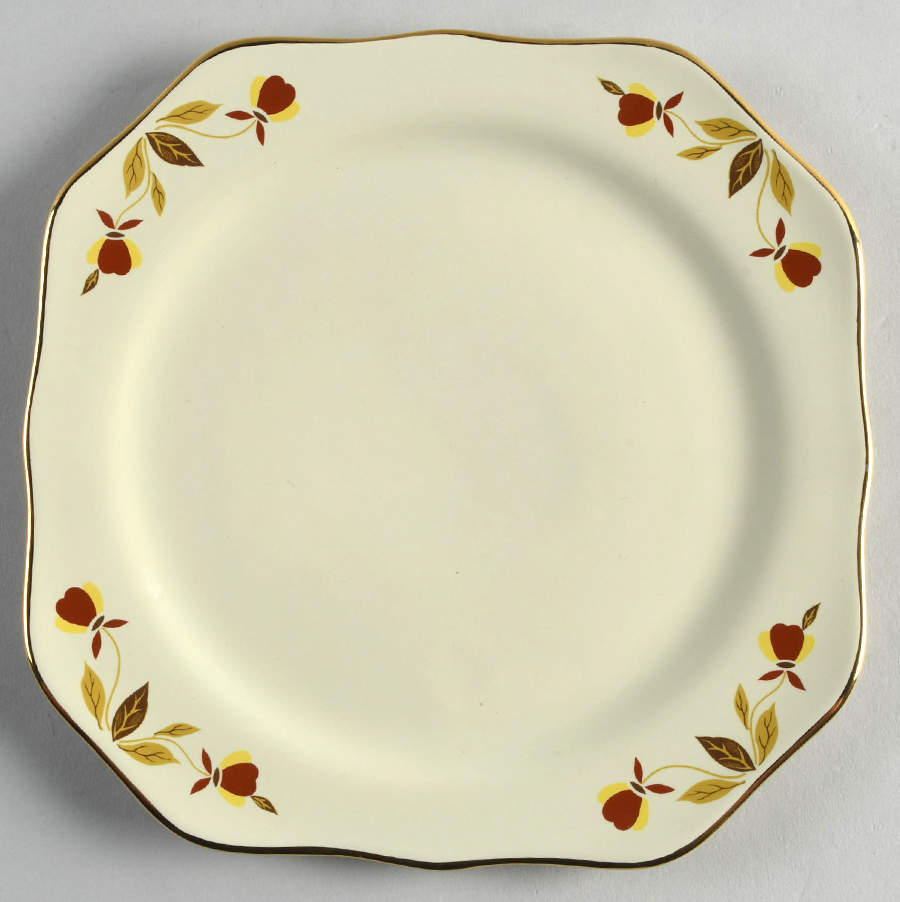 Autumn Leaf Square Salad Plate by China Specialties-1