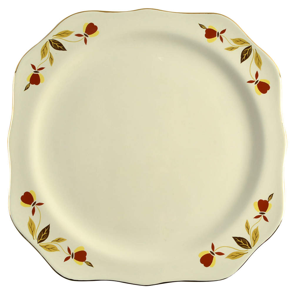Autumn Leaf Square Dinner Plate by China Specialties-1