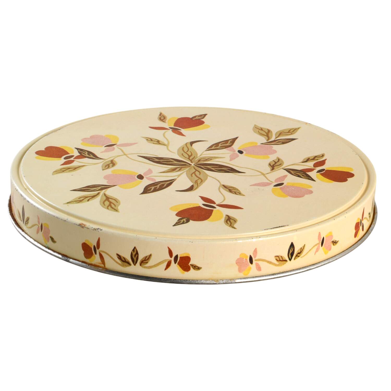 Autumn Leaf Lid for 7" Cake Tin by China Specialties-1