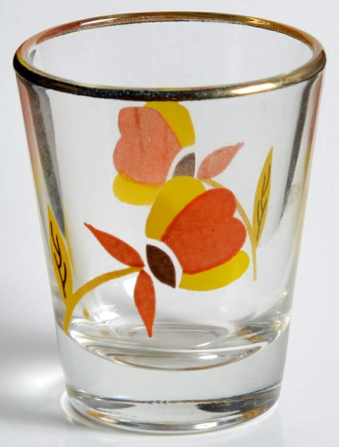 Autumn Leaf Glassware Shot Glass by China Specialties-1