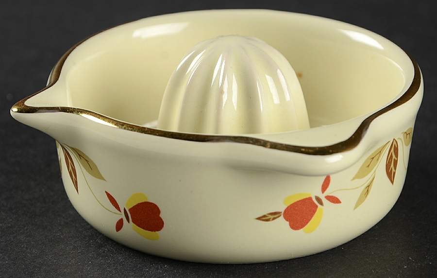 Autumn Leaf Miniature China Reamer/Juicer by China Specialties-1