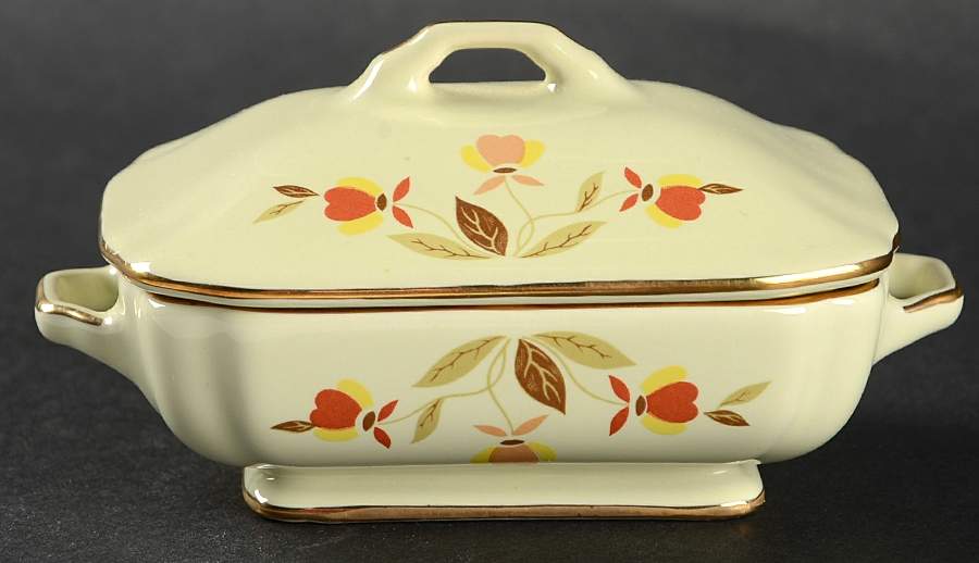 Autumn Leaf Miniature Rectangular Covered Casserole by China Specialties-1