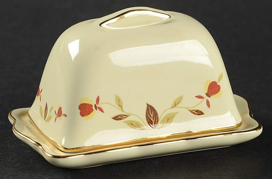 Autumn Leaf Miniature 1 Pound Covered Butter by China Specialties-1
