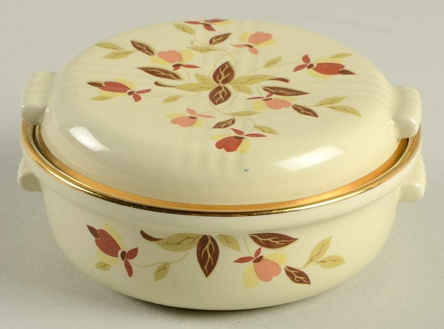 Autumn Leaf Trinket Box & Lid by China Specialties-1