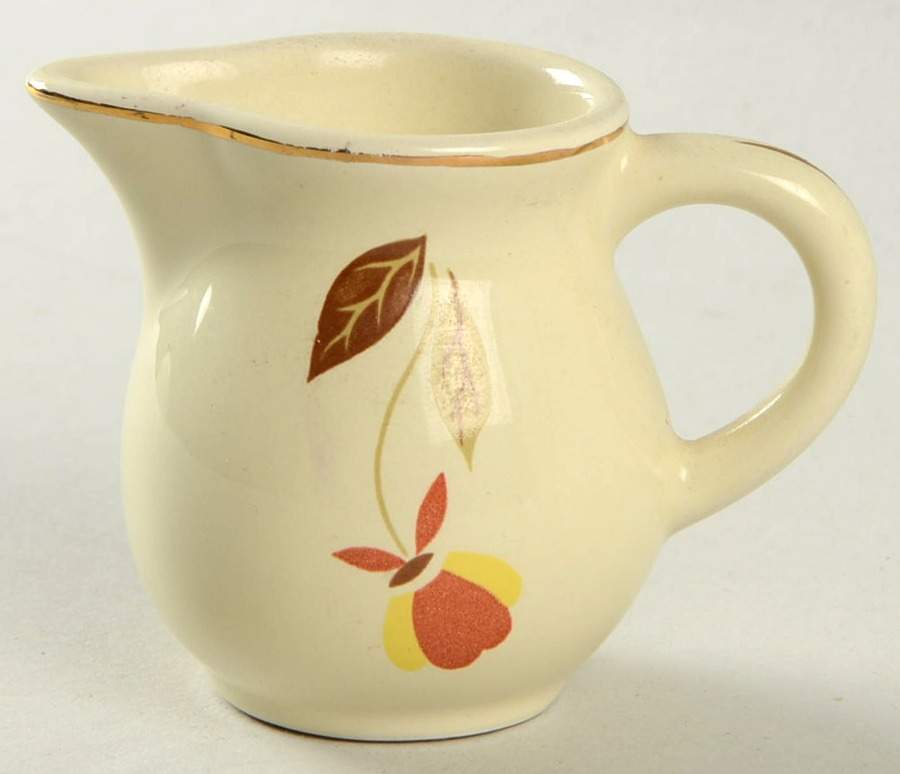 Autumn Leaf 2 Oz Columbia Miniature Pitcher by China Specialties-1