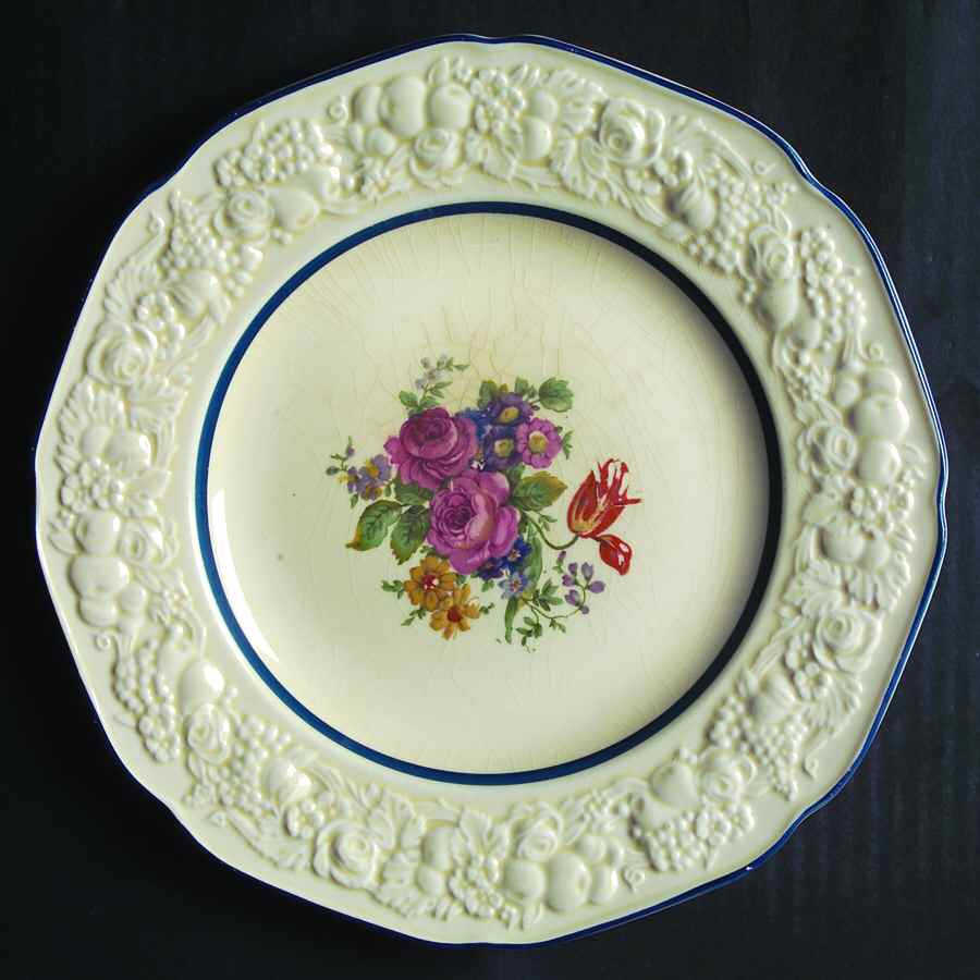CRD181 Luncheon Plate by Crown Ducal-1