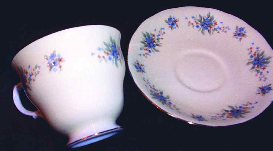 CRY8 Footed Cup & Saucer Set by Crown Royal-1