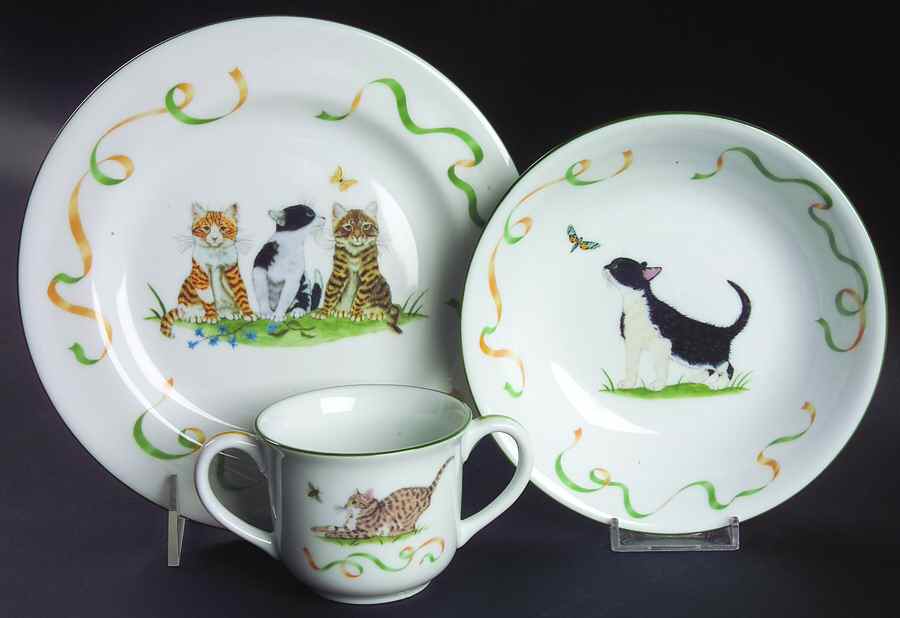 Kitten Kapers (3 Piece) Child's Set by Lynn Chase-1