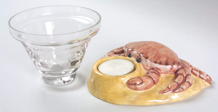 Party Time Votive/Condiment & Glass Liner by Lynn Chase-1
