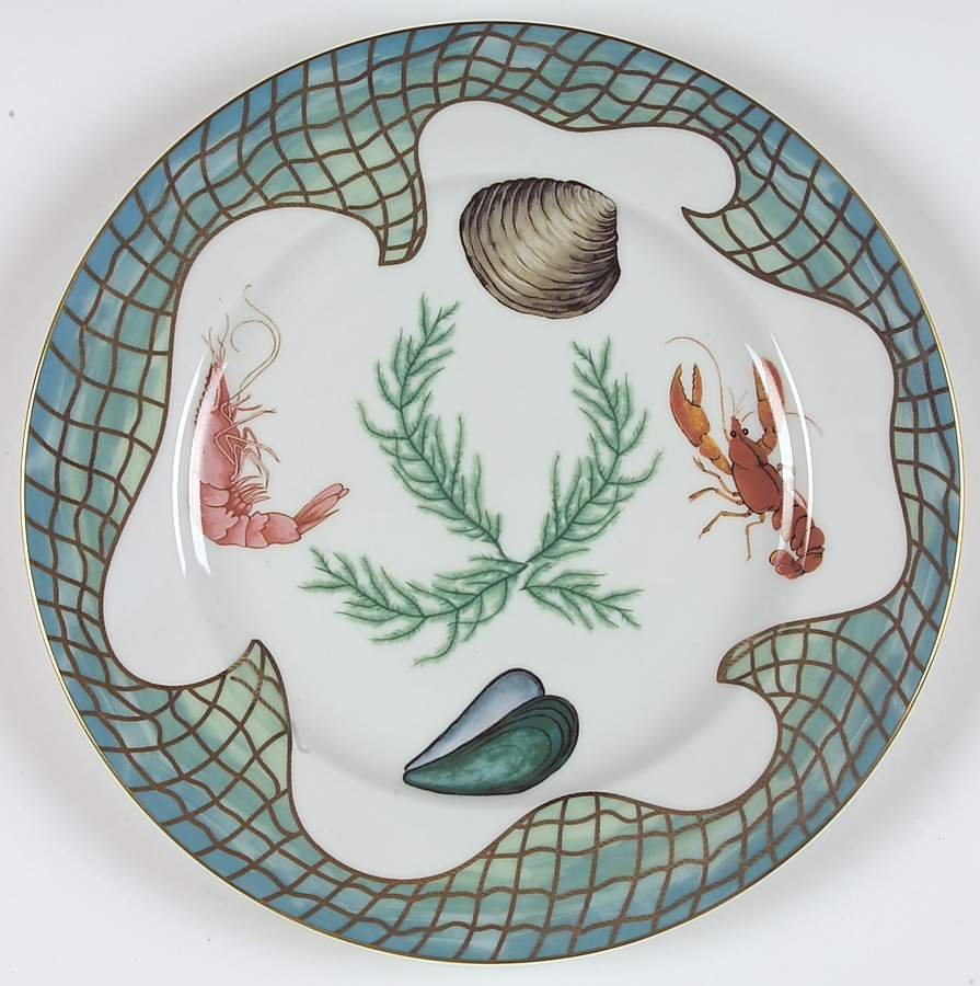 St. Tropez Dinner Plate by Lynn Chase-1