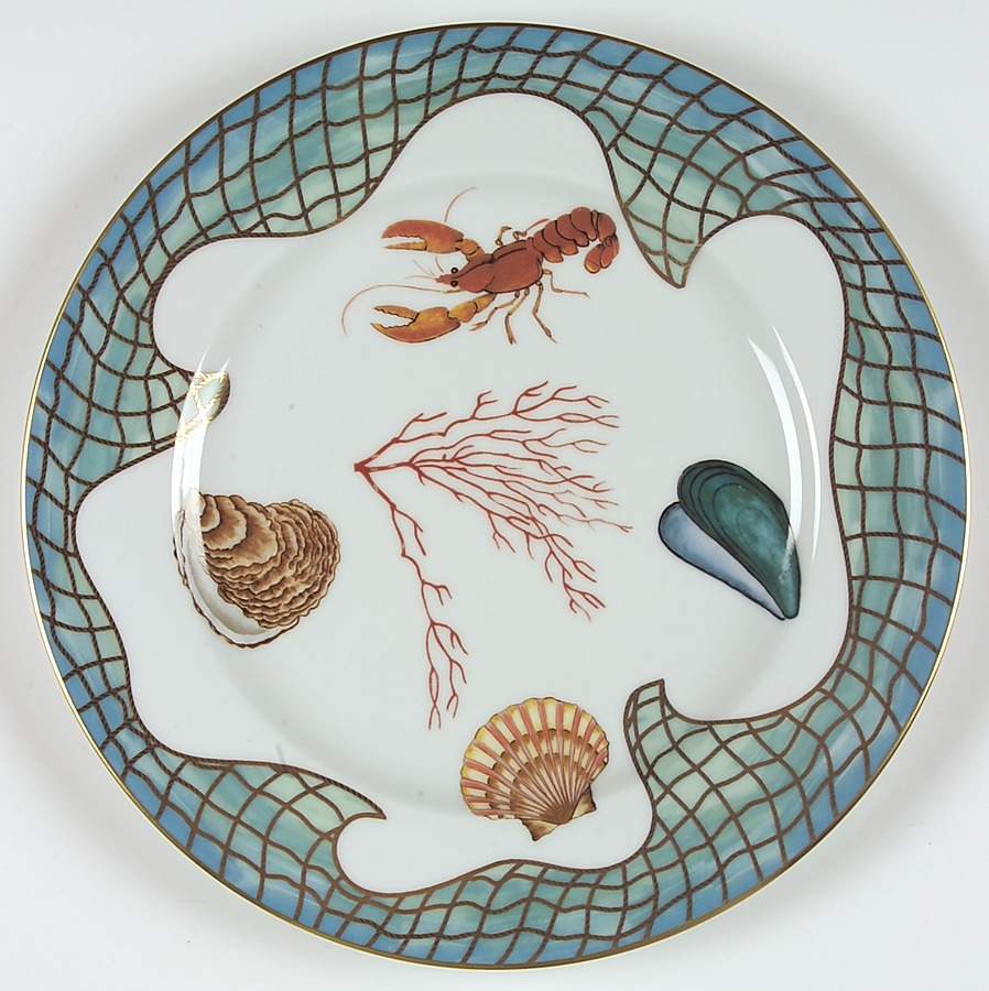 St. Tropez Dinner Plate by Lynn Chase-1
