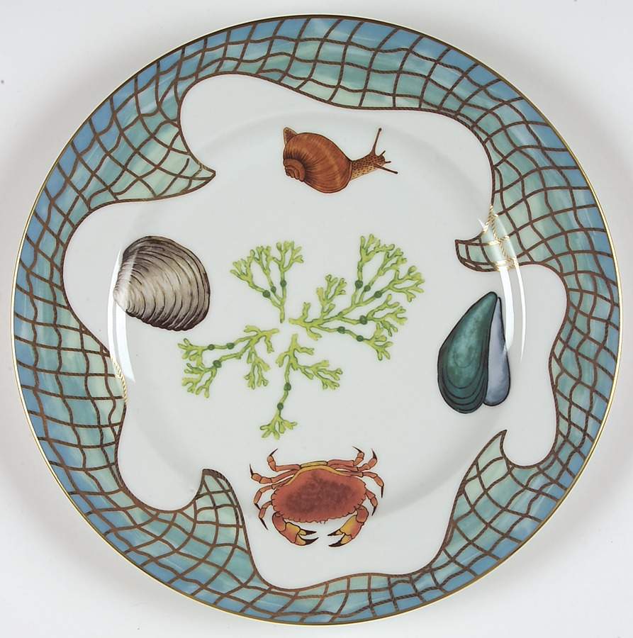 St. Tropez Dinner Plate by Lynn Chase-1