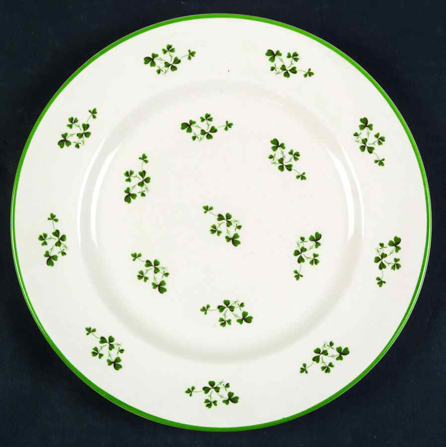 Shamrock Luncheon Plate by Carrigaline-1