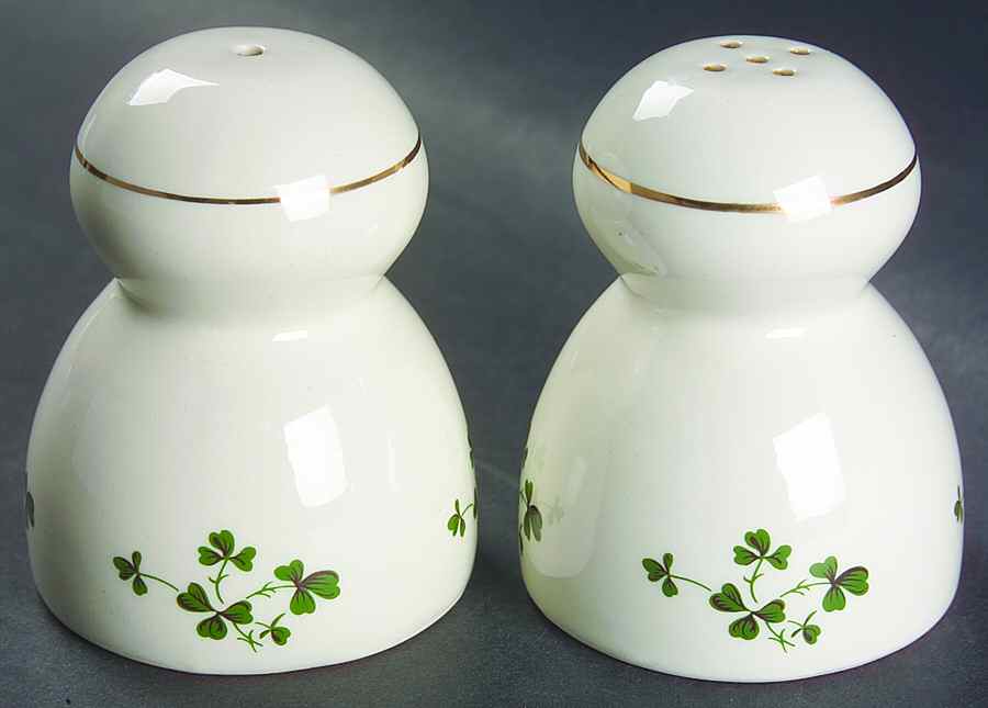 Shamrock Salt & Pepper Set by Carrigaline-1