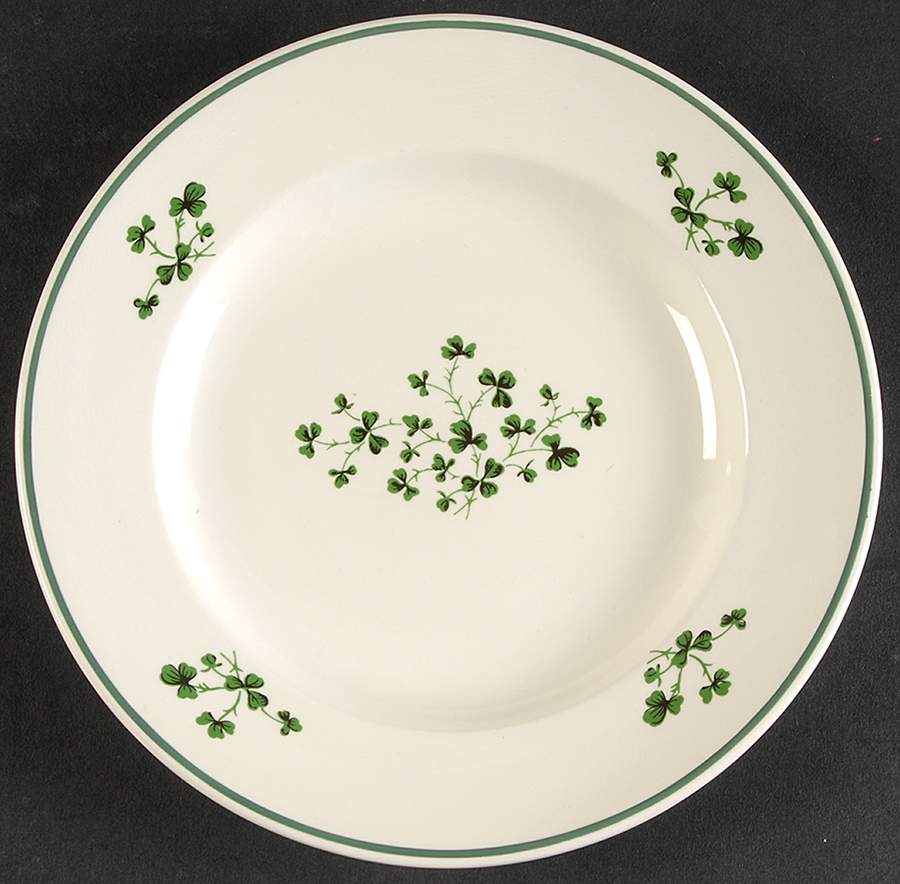 Shamrock Bread & Butter Plate by Carrigaline-1