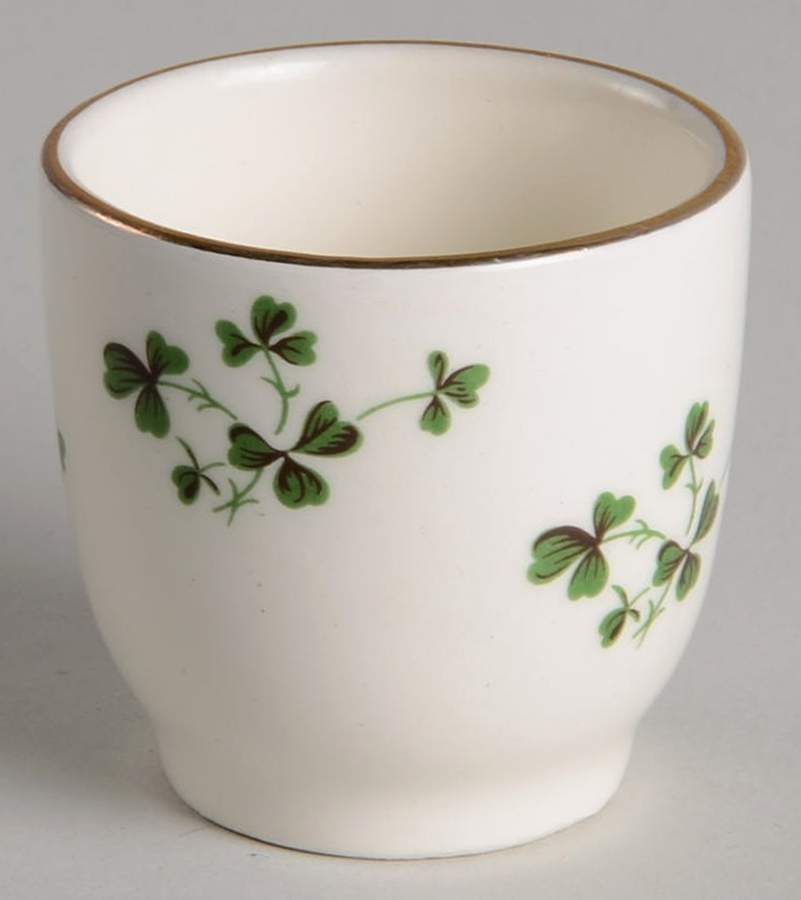 Shamrock Single Egg Cup by Carrigaline-1