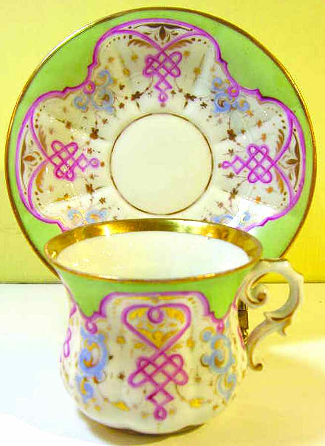 CAR138 Flat Cup & Saucer Set by Carlsbad-1
