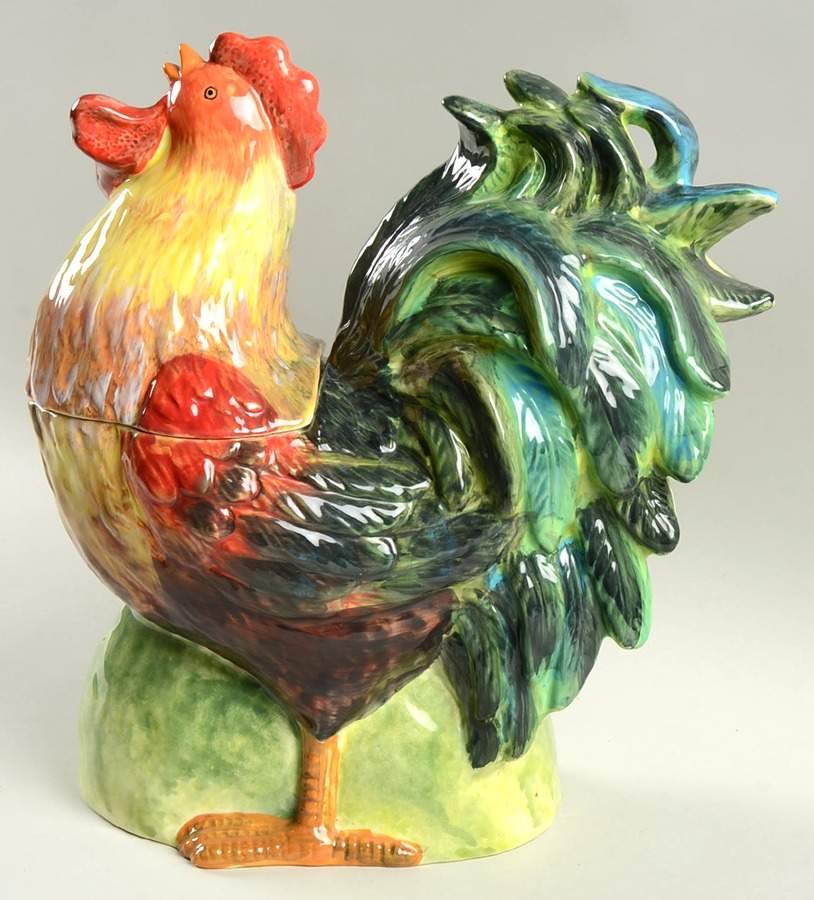 Le Rooster Figural Cookie Jar & Lid by Certified International-1