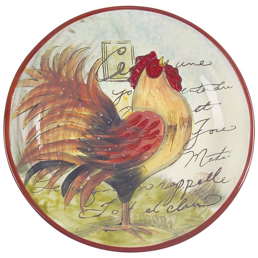 Le Rooster Dinner Plate by Certified International-1