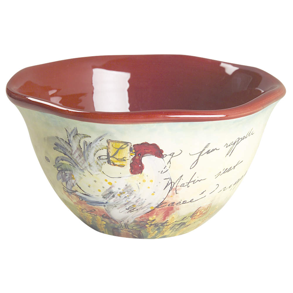 Le Rooster Individual Ice Cream Dish by Certified International-1