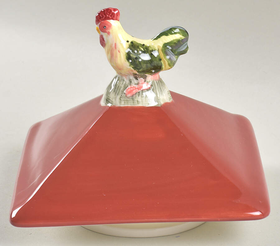 Le Rooster Lid for Small Canister by Certified International-1