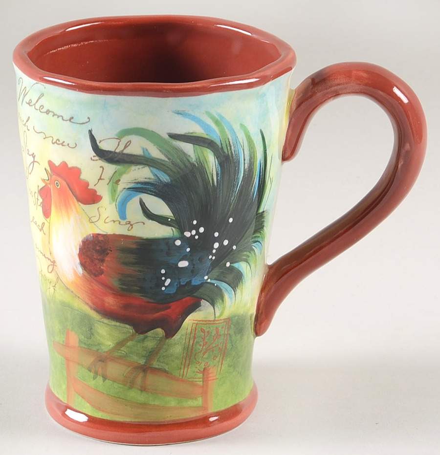 Le Rooster Latte Mug by Certified International-1