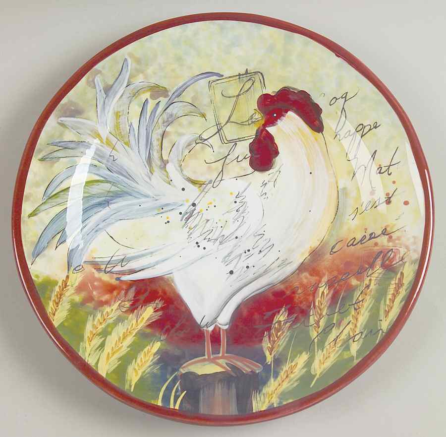 Le Rooster Dinner Plate by Certified International-1