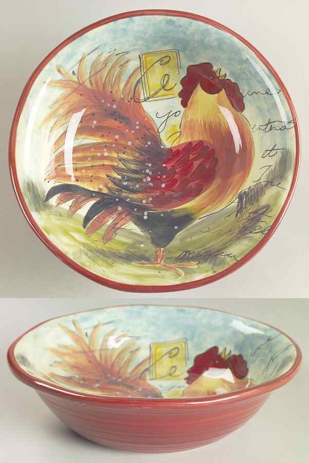 Le Rooster Coupe Soup Bowl by Certified International-1