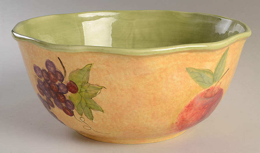 Capri 13" Large Salad Serving Bowl by Certified International-1
