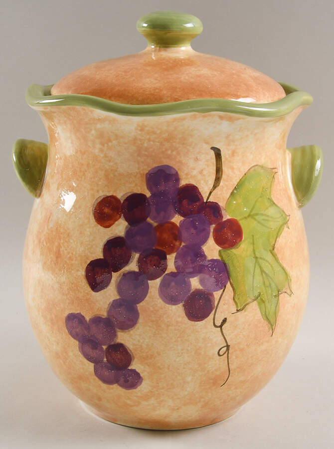 Capri Extra Large Canister & Lid by Certified International-1