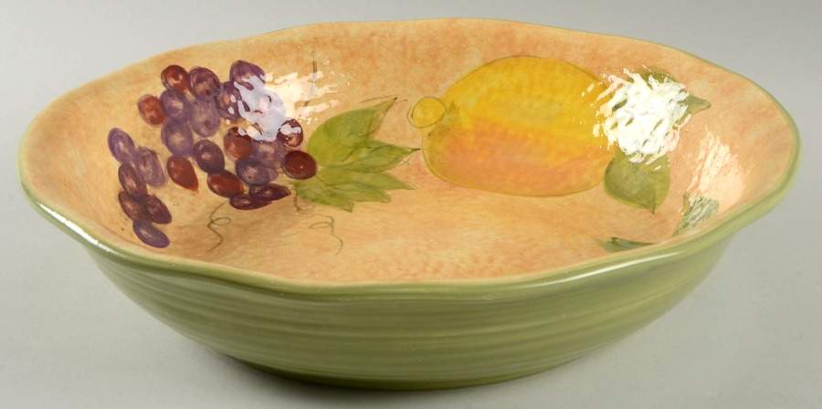 Capri 13" Pasta Serving Bowl by Certified International-1