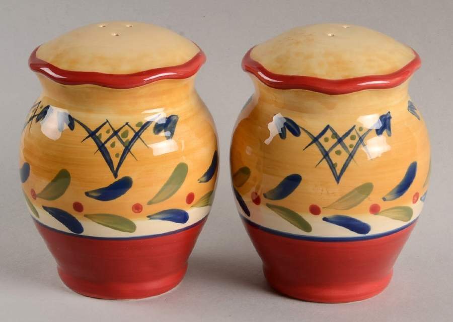 Francesca (Pamela Gladding) Salt & Pepper Set by Certified International-1