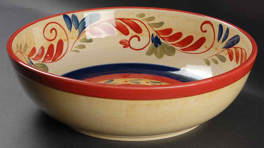 Francesca (Pamela Gladding) 13" Pasta Serving Bowl by Certified International-1