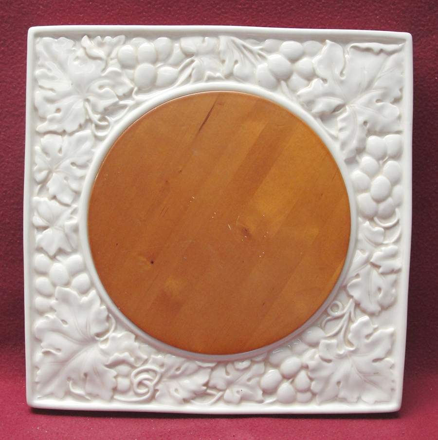 Napa Flat Cake Plate/Cheese Plate by Certified International-1