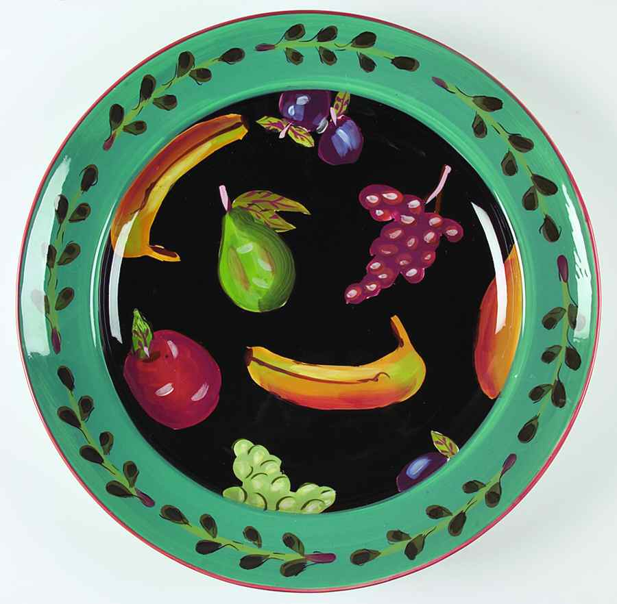 Fruit Salad 18" Chop Plate (Round Platter) by Certified International-1