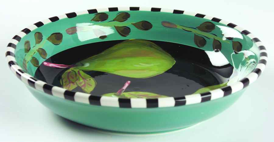 Fruit Salad 9" Soup/Pasta Bowl by Certified International-1