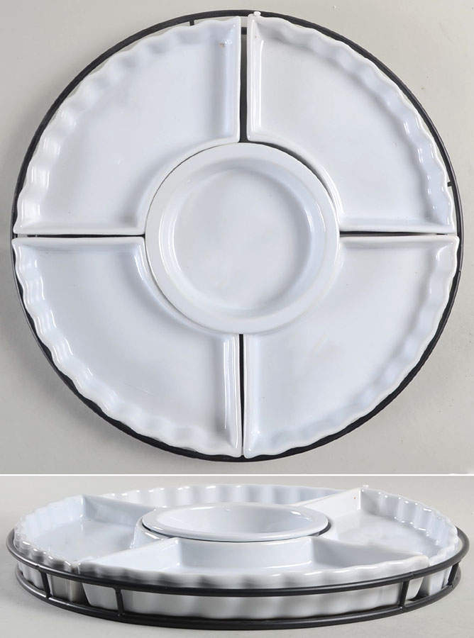 Park Avenue 6-Piece Relish (Tray & 5 Inserts) by Certified International-1