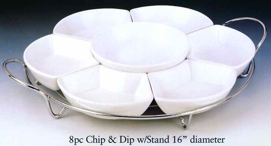 Park Avenue 8-Piece Lazy Susan with Stand by Certified International-1