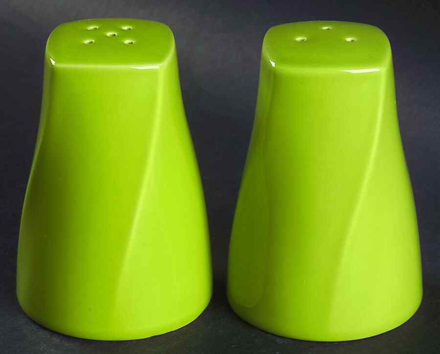 Colorworks Lime Green Salt & Pepper Set by Certified International-1