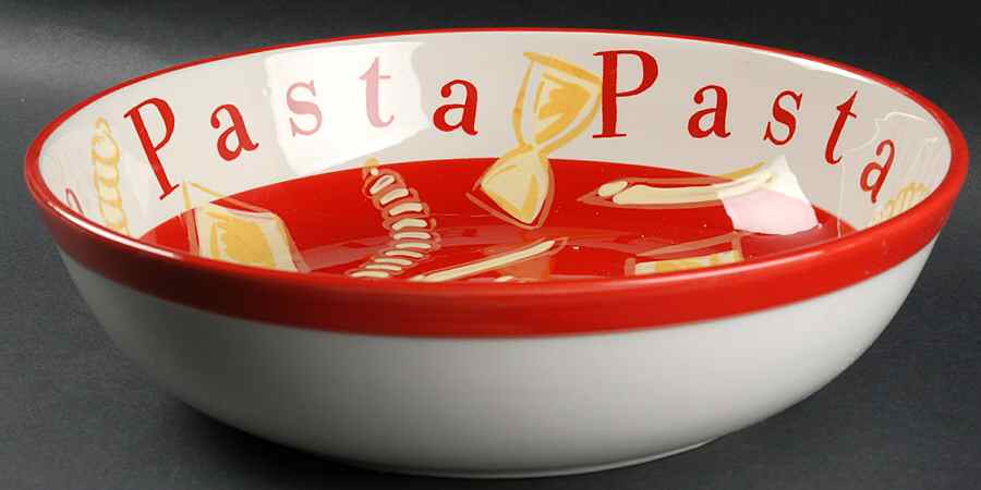 Golden Pasta 13" Pasta Serving Bowl by Certified International-1