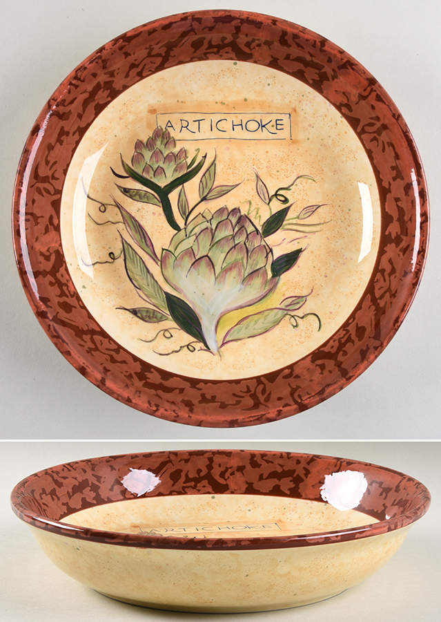Siena 9" Individual Pasta Bowl by Certified International-1