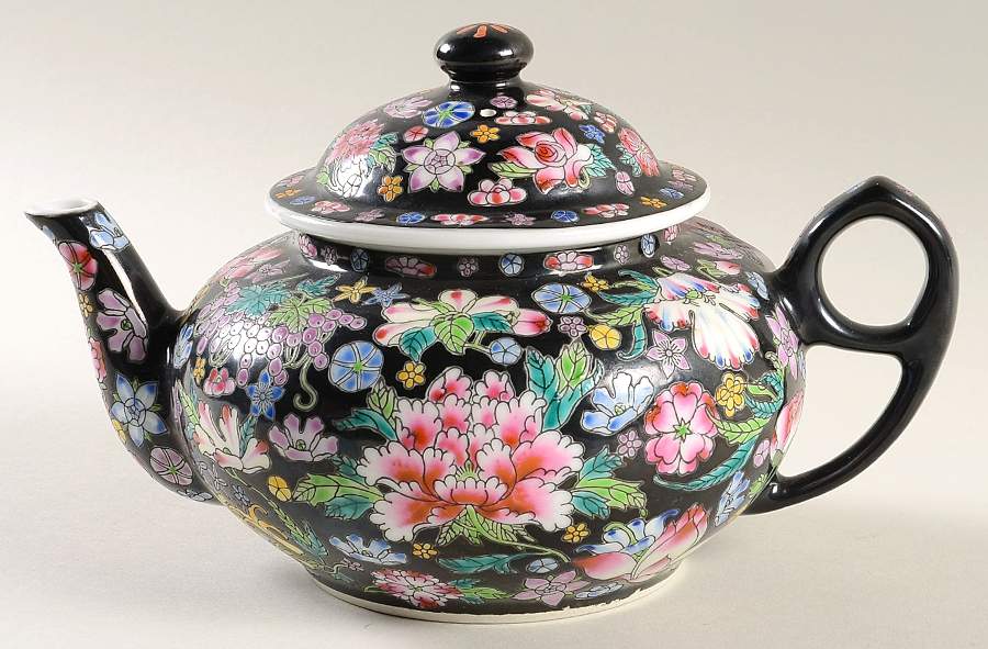 CX285 Teapot & Lid by China (Made in China)-1