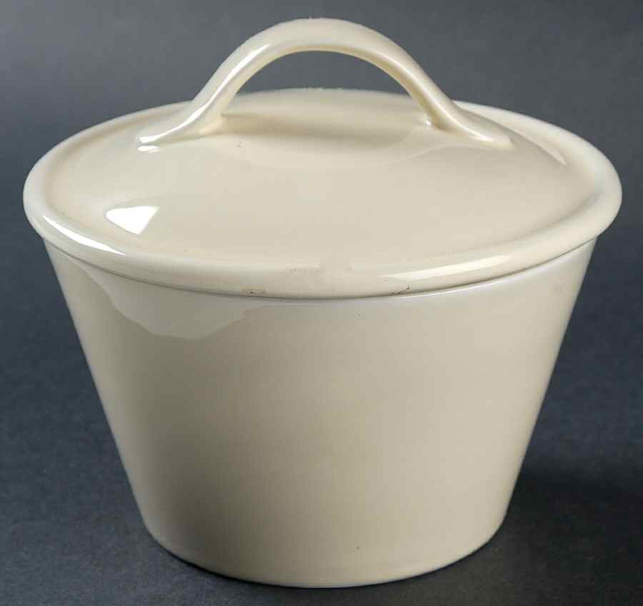 Margo Sugar Bowl & Lid by Crate & Barrel-1