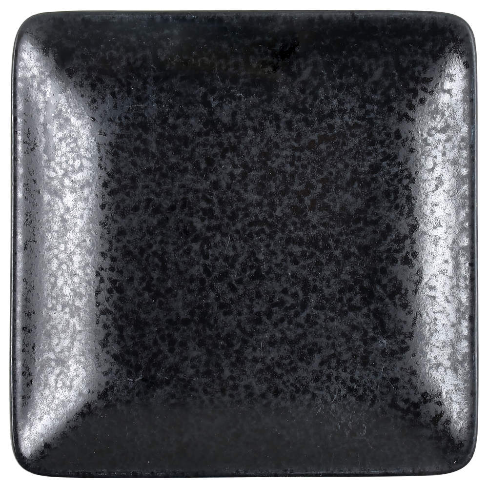 Domo Onyx Square Salad Plate by Crate & Barrel-1