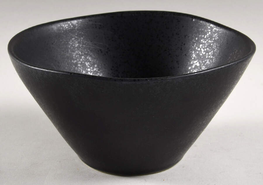 Domo Onyx Coupe Cereal Bowl by Crate & Barrel-1