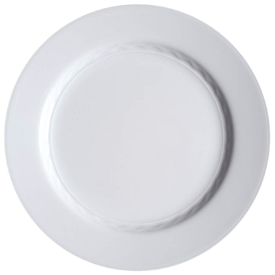 Palazzo Dinner Plate by Crate & Barrel-1