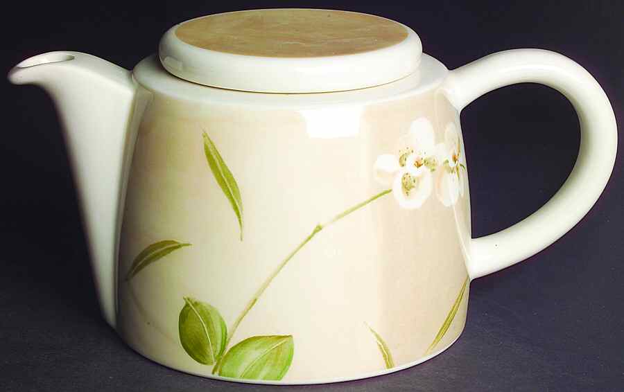 Orchid Teapot & Lid by Crate & Barrel-1